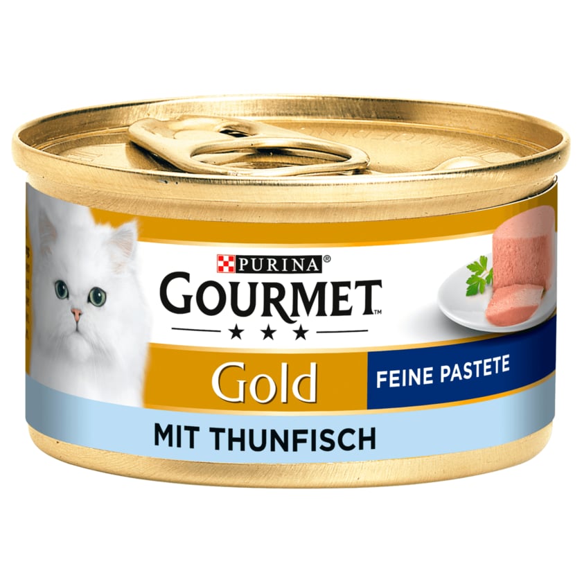 Purina Gourmet Gold Feine Pastete mit Thunfisch 85g